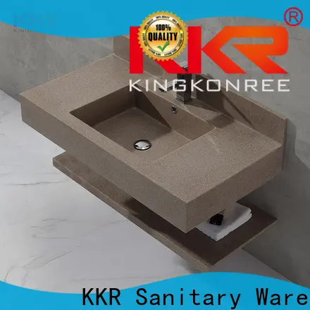 KingKonree double wall mount sink sink for toilet 1