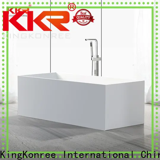 KingKonree small freestanding soaking tub at discount for family decoration 1