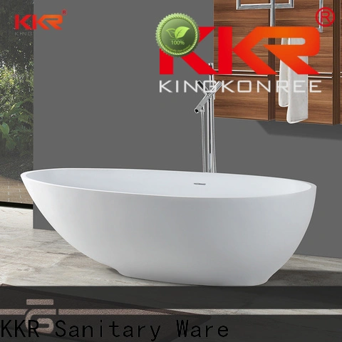 KingKonree artificial stone bathtub supplier for shower room 1