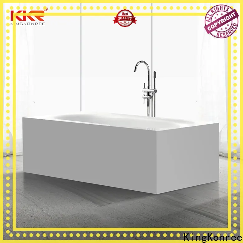 KingKonree soaking bathtub free design for family decoration 1