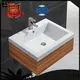 KingKonree small double basin cabinet design for toilet 1