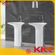 KingKonree height bathroom sink stand customized for motel 1