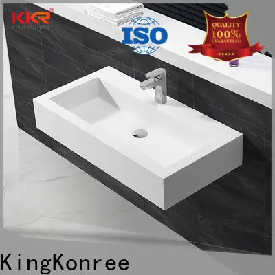 KingKonree wall mounted cloakroom basin design for home 1