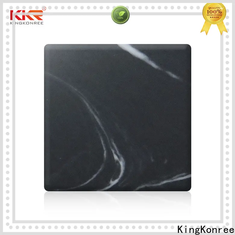 KingKonree grey acrylic solid surface design for hotel1 1