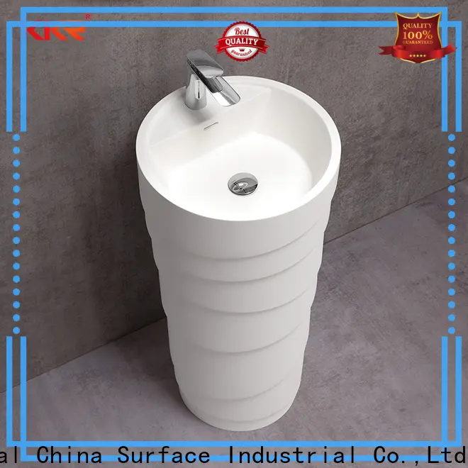 KingKonree durable floor standing basin customized for bathroom 1