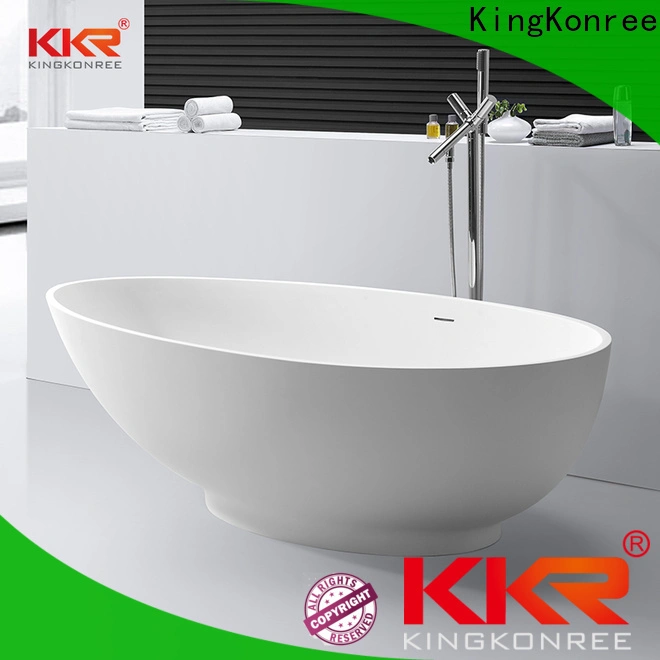 finish stone resin bathtub ODM for family decoration 1