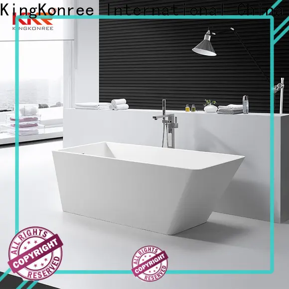 KingKonree high-quality square bathtub custom for family decoration 1