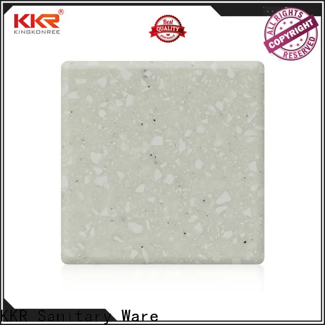 KingKonree 2440mm solid surface sheets for sale customized for hotel 1