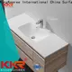 KingKonree table top basin with cabinet design for hotel 1