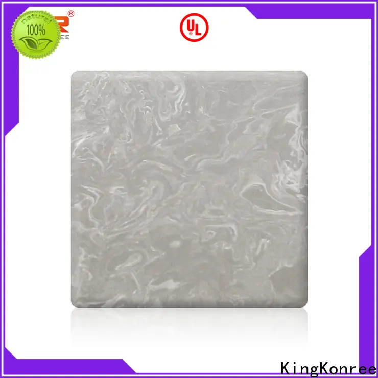 KingKonree artificial solid surface sheets for sale manufacturer for hotel 1