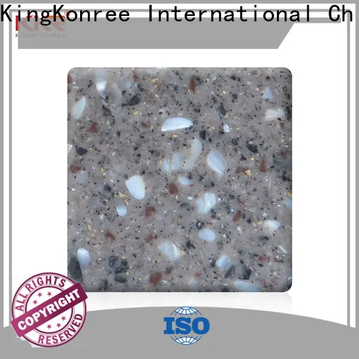 KingKonree solid surface countertop material customized for hotel2 1