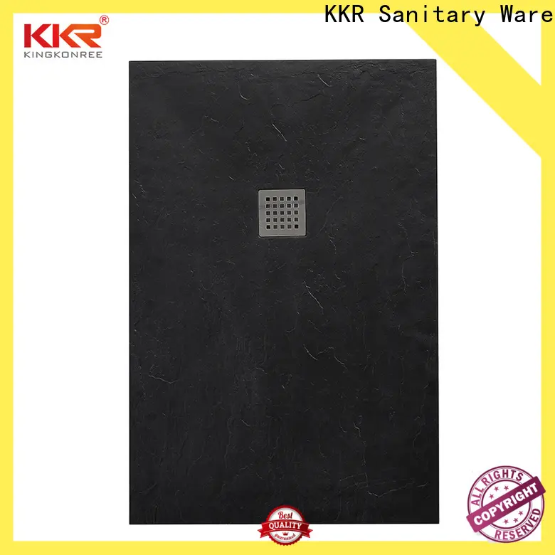 KingKonree solid surface small shower tray on-sale for home 1