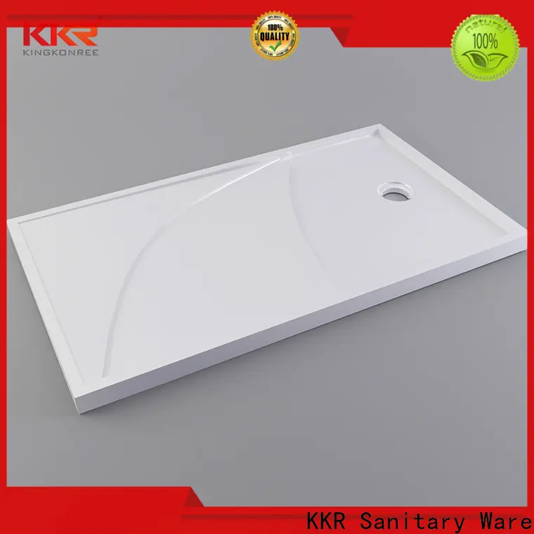 KingKonree resin shower trays on-sale for hotel 1