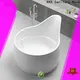 high-end round freestanding bathtub at discount for hotel 1