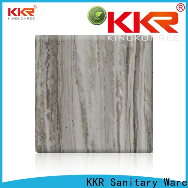 KingKonree acrylic solid surface sheet supplier for indoors 1