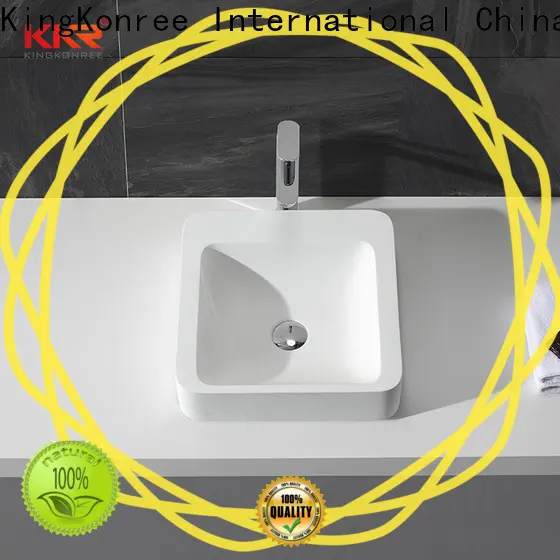 KingKonree best quality top mount bathroom sink customized for room 1