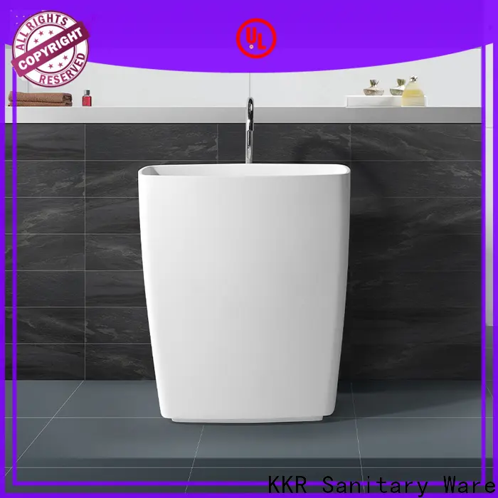 KingKonree stable free standing wash basin customized for bathroom 1