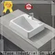 KingKonree marble above counter vessel sink customized for home 1
