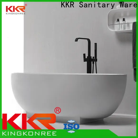KingKonree high-quality solid surface bathtub ODM for bathroom 1