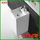 KingKonree resin stand alone bathroom sink customized for motel 1