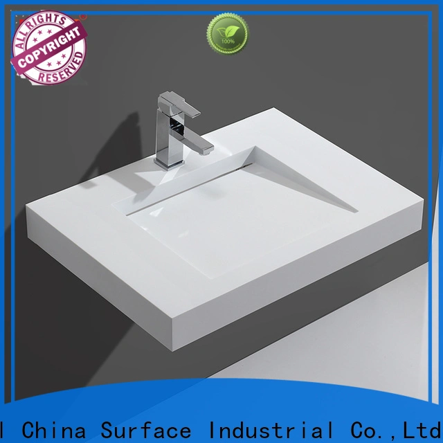 KingKonree acrylic wall hung bathroom basin customized for toilet 1
