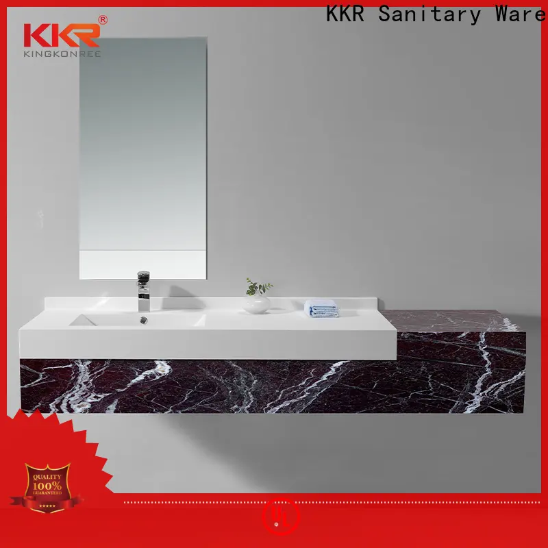 KingKonree elegant baron basin cabinet manufacturer for toilet 1