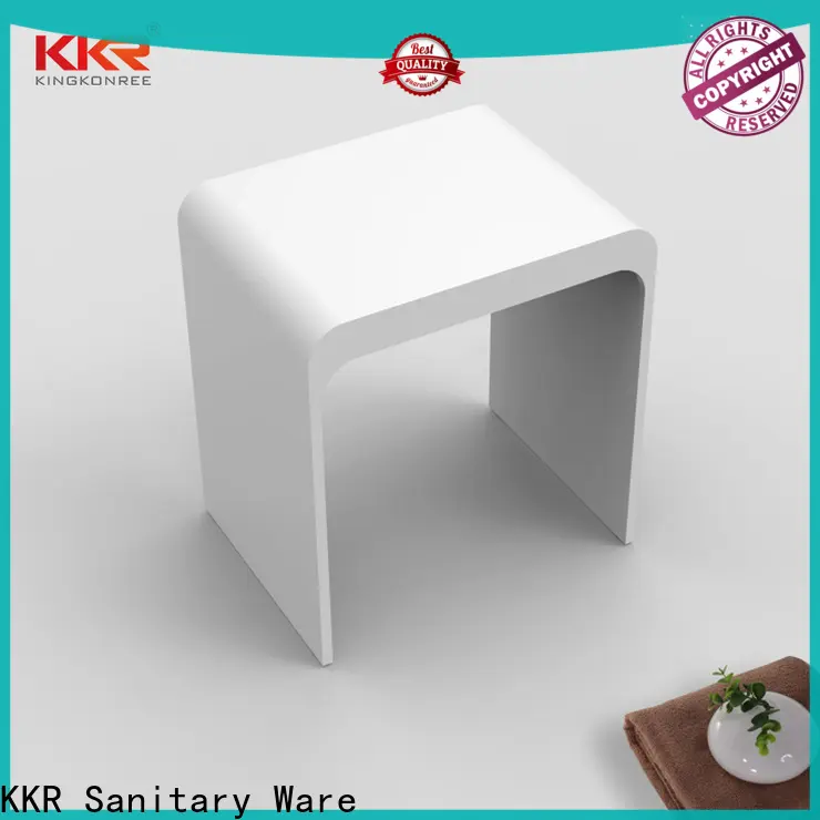 KingKonree professional white shower stool supplier for room 1