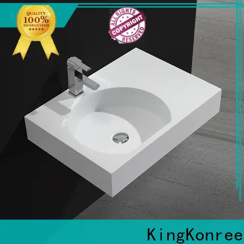 KingKonree wall mount lavatory sink customized for home 1