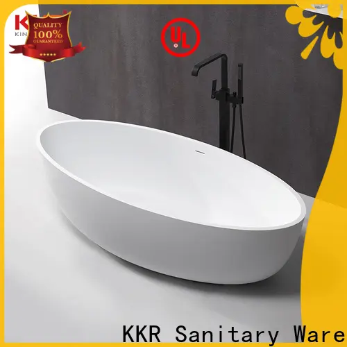 KingKonree stone resin bath custom for hotel 1