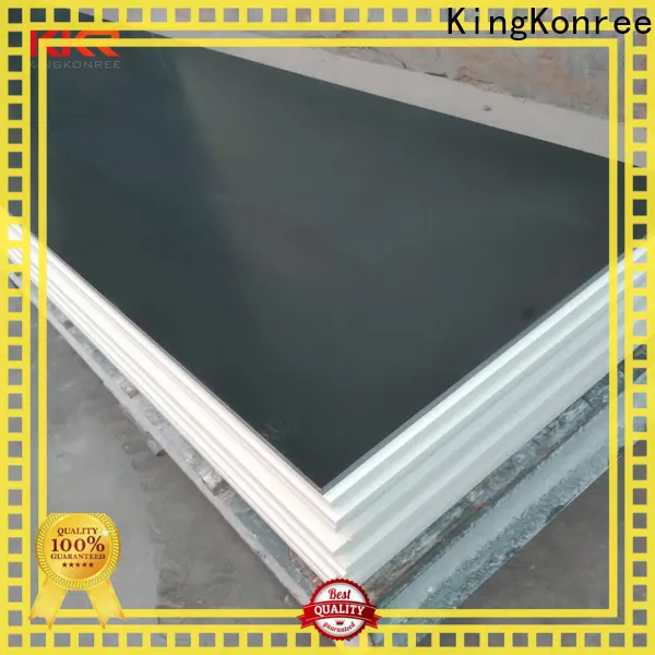 KingKonree marble acrylic solid surface sheet manufacturer for hotel 1