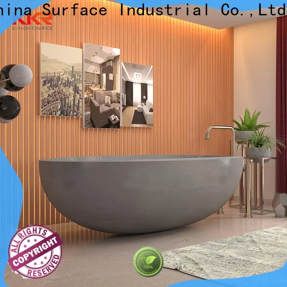 KingKonree standard free standing soaking tubs at discount for shower room 1