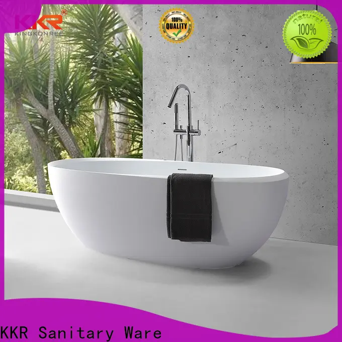 KingKonree durable rectangular freestanding bathtub at discount for bathroom 1