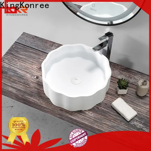 durable above counter sink bowl customized for hotel 1