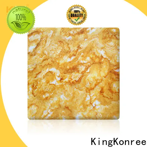 KingKonree quality backlit translucent acrylic wall panels under-mount for bathroom 1