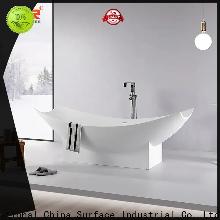 high-end round bathtub free design for hotel 1