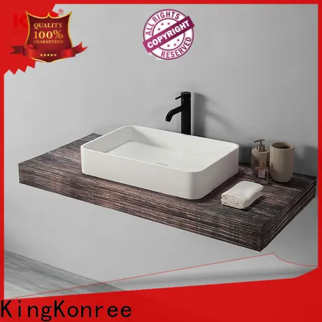 KingKonree bathroom countertops and sinks manufacturer for room1 1