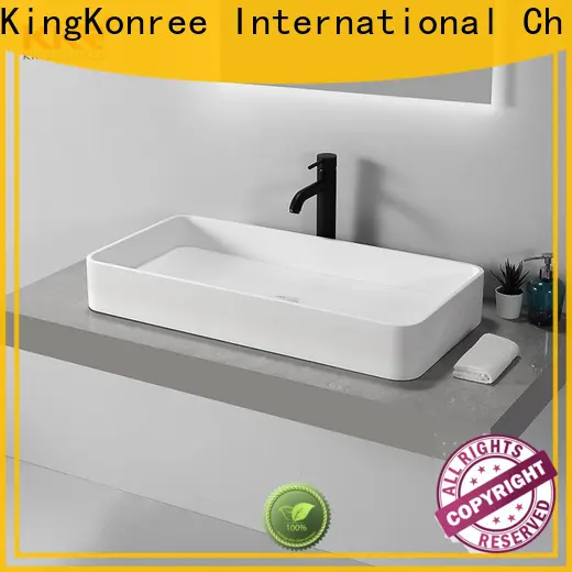 KingKonree counter top basins customized for room 1