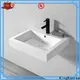 KingKonree marble wall mounted pedestal sink sink for toilet 1