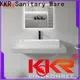 KingKonree excellent above counter vessel sink at discount for hotel 1