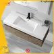 KingKonree marble basin cupboard for bathroom customized for motel 1