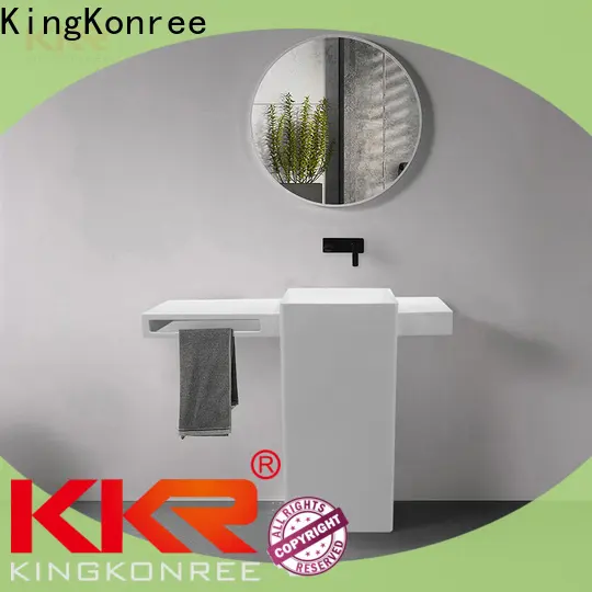 KingKonree pedestal wash basin customized for home3 1