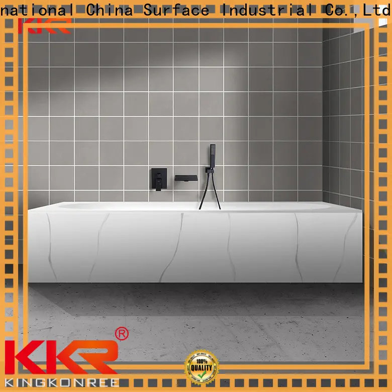 KingKonree stone resin bathtub ODM for shower room 1