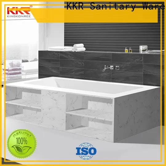 standard solid surface freestanding tub supplier for family decoration 1