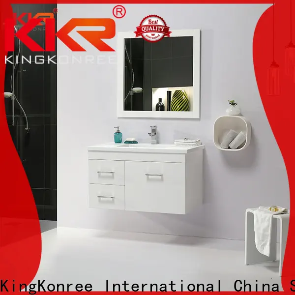 hot-sale small sink cabinet latest design for motel 1