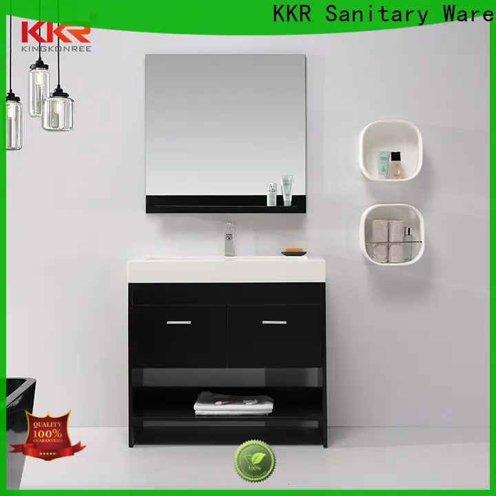 KingKonree stable bath vanity cabinets customized for hotel 1