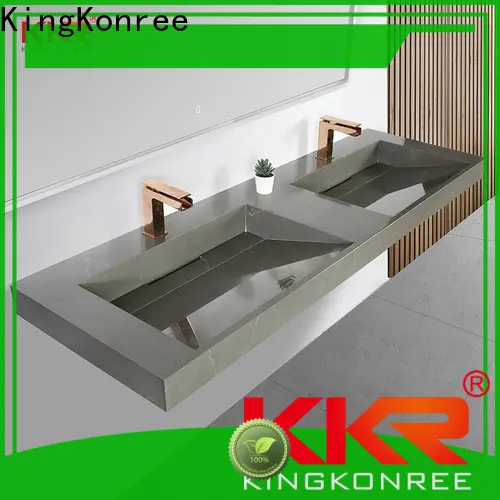 KingKonree wall hung cloakroom basin supplier for bathroom 1