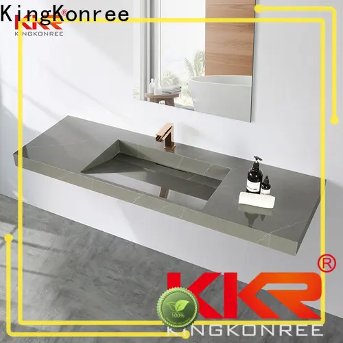 shelves wall mounted marble sink supplier for bathroom 1