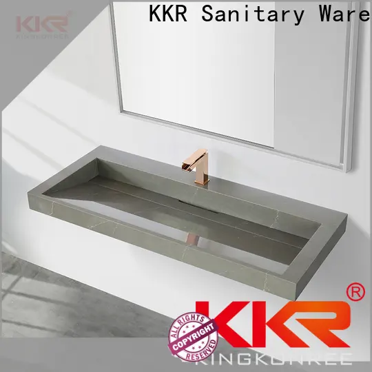 KingKonree european mini wall hung basin manufacturer for toilet 1