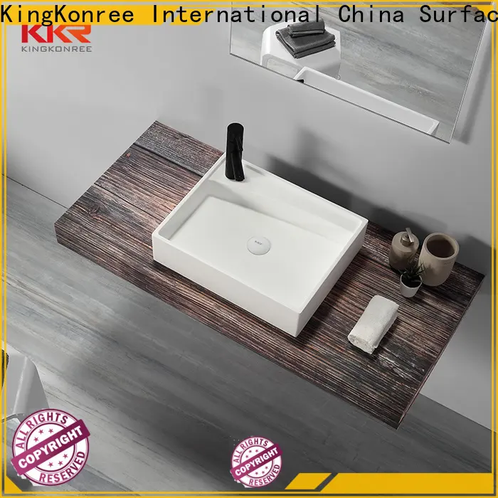 KingKonree above counter sink bowl design for restaurant 1