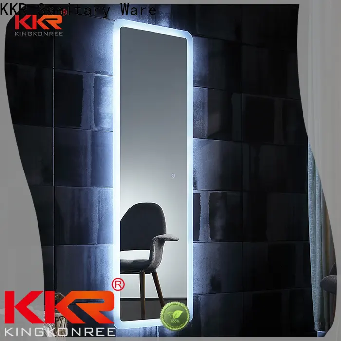 KingKonree fancy led makeup mirror supplier for bathroom 1